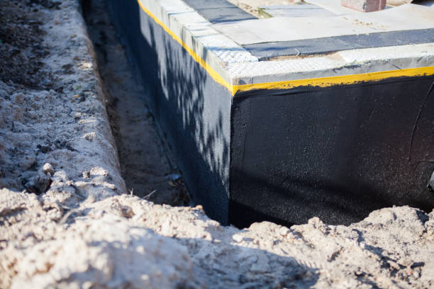 Residential Waterproofing installation at a Wilder, TN home by SJ Waterproofing Pros
